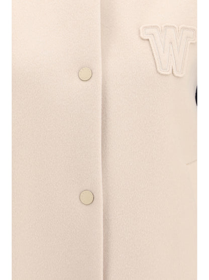 MAX MARA WEEKEND 38 oversized bomber in double wool