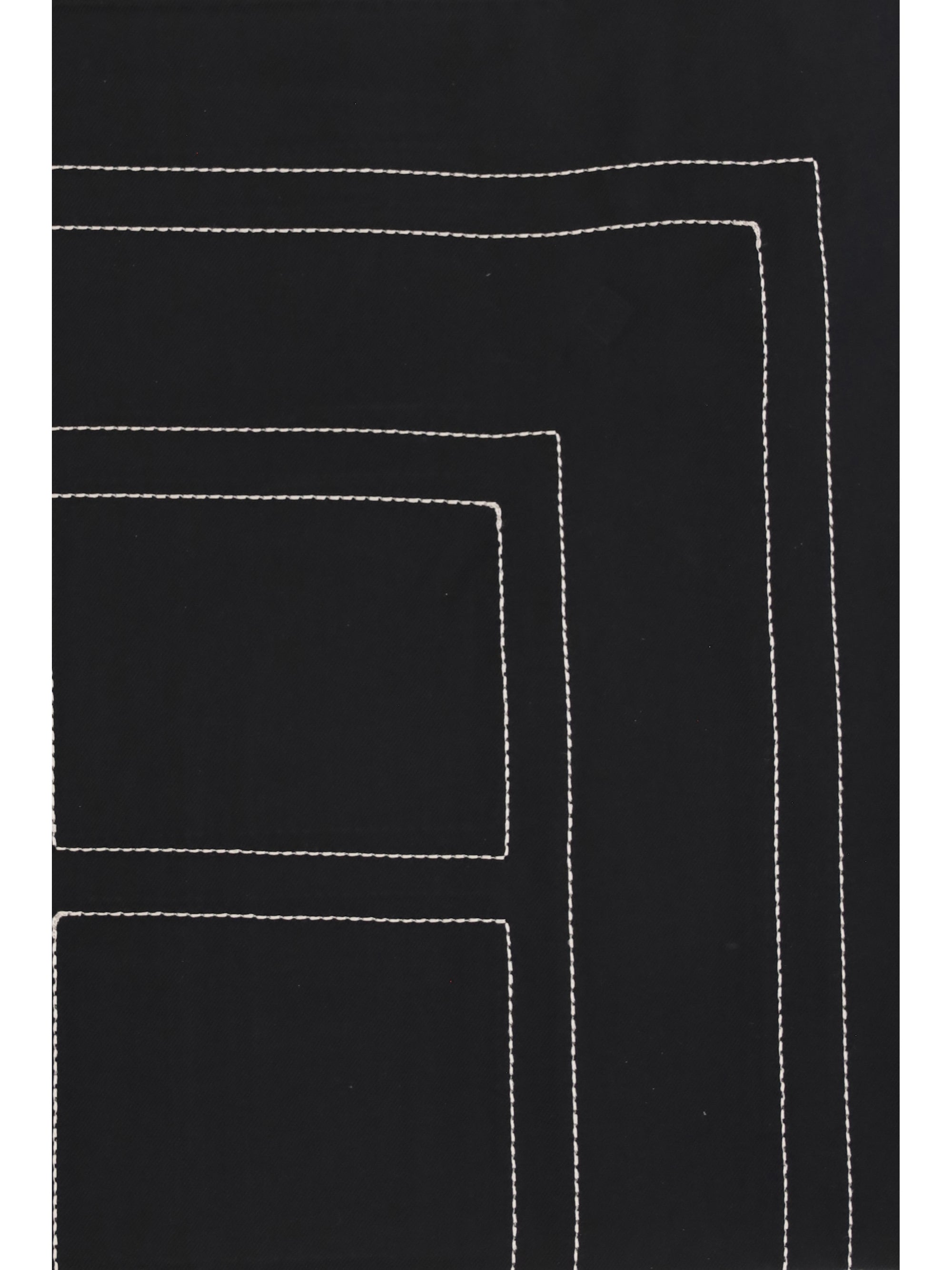 silk scarf with embroidery