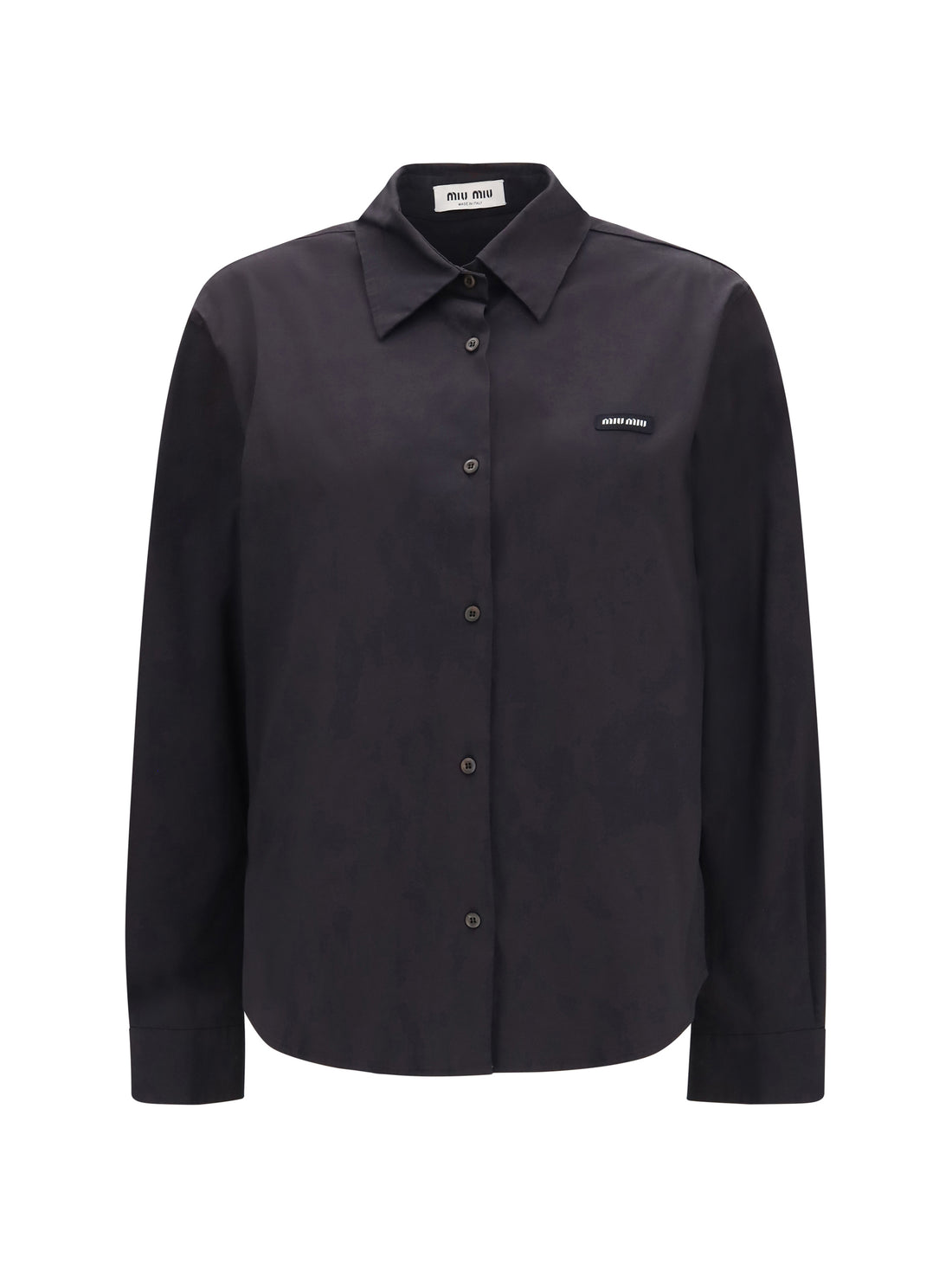 MIU MIU 40 stretch poplin shirt