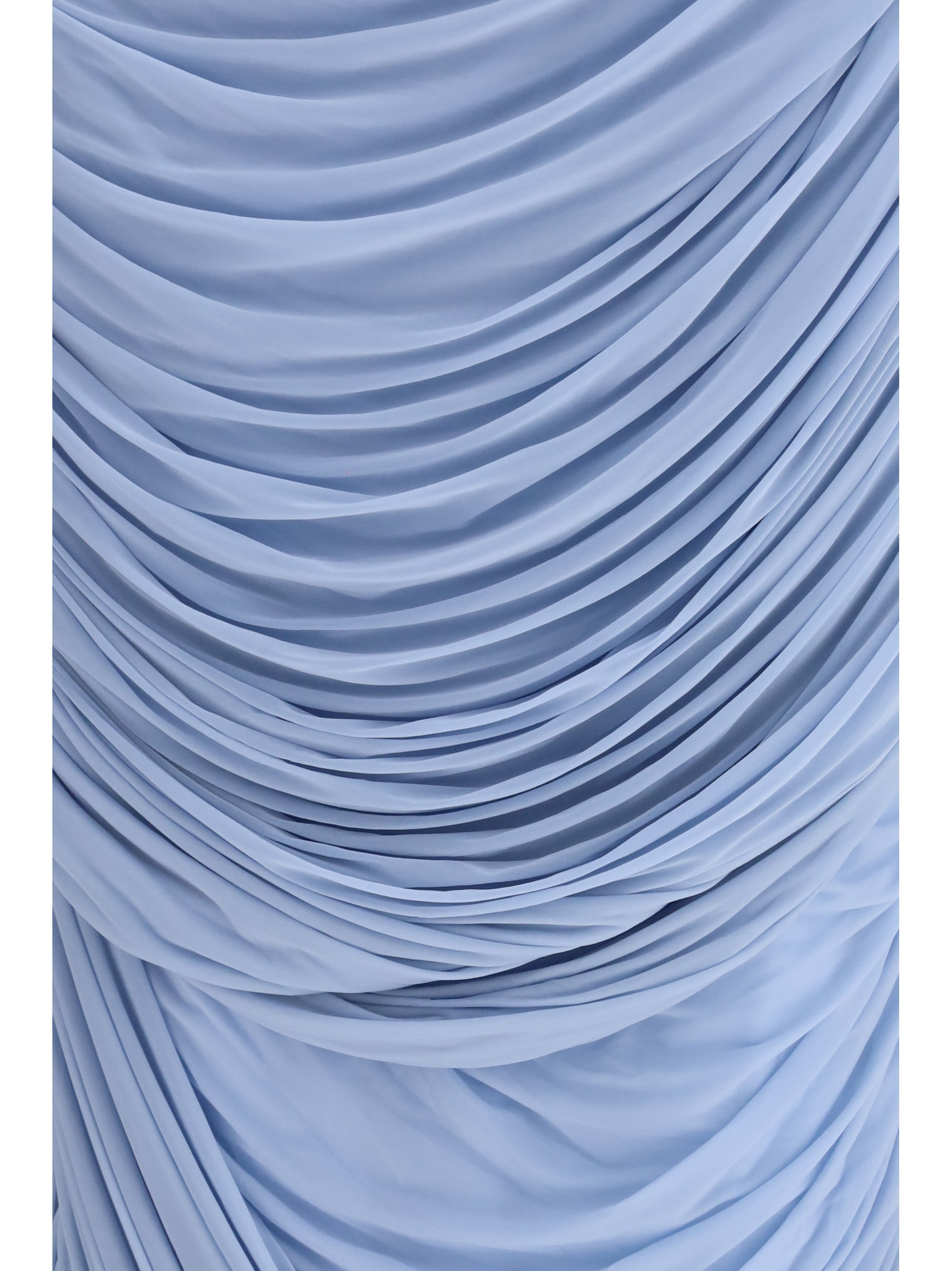 draped midi skirt