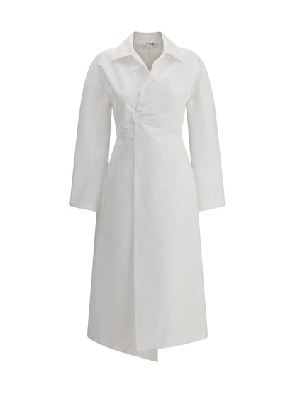 ALAIA 40 wrap-style midi dress