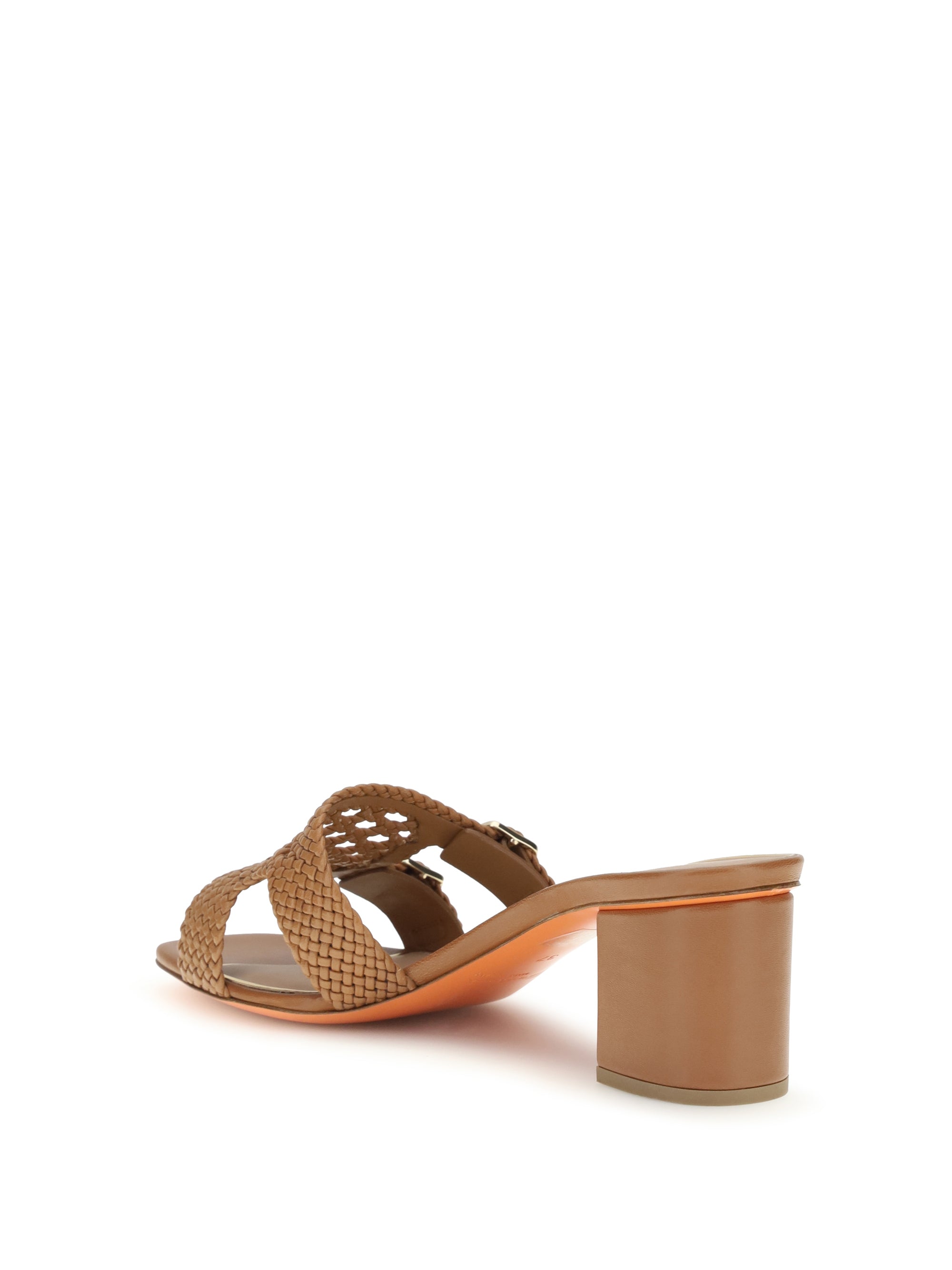 woven didi leather sandals