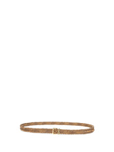 ETRO 80 braided leather belt