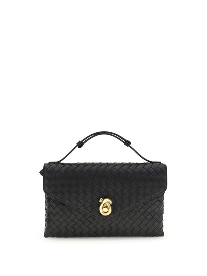 bottega-veneta-knot-lock-shoulder-bag-817191V08Z0_1019-black-m brass
