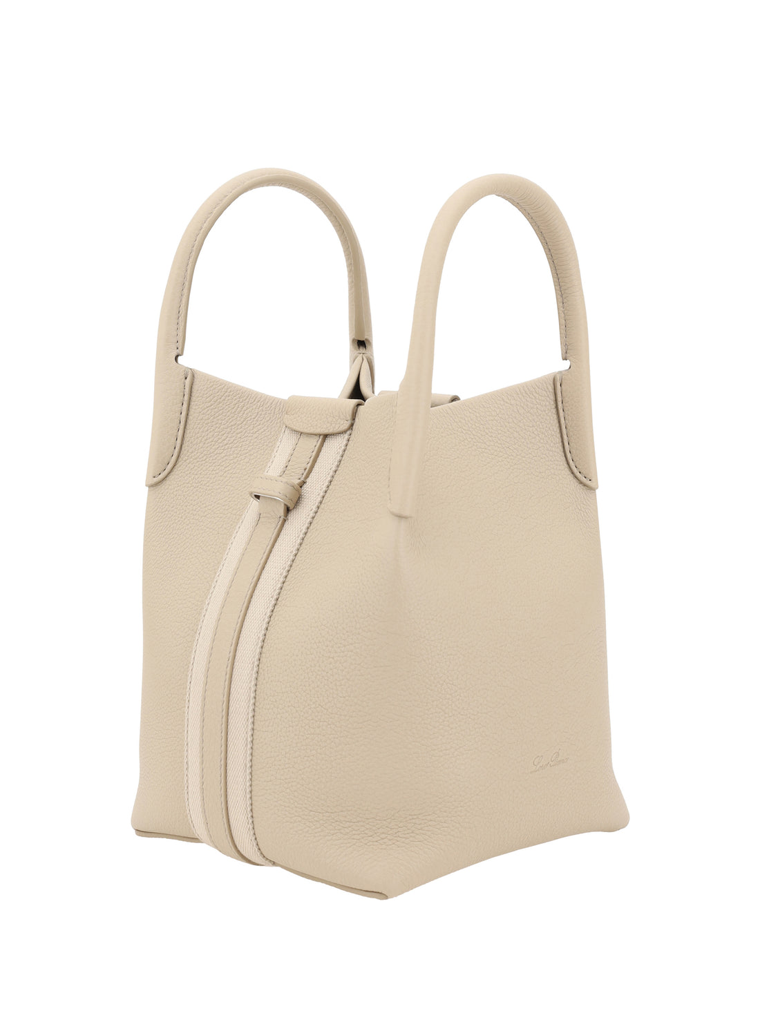 LORO PIANA OS small bale bucket bag