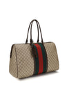 gg travel bag web stripe