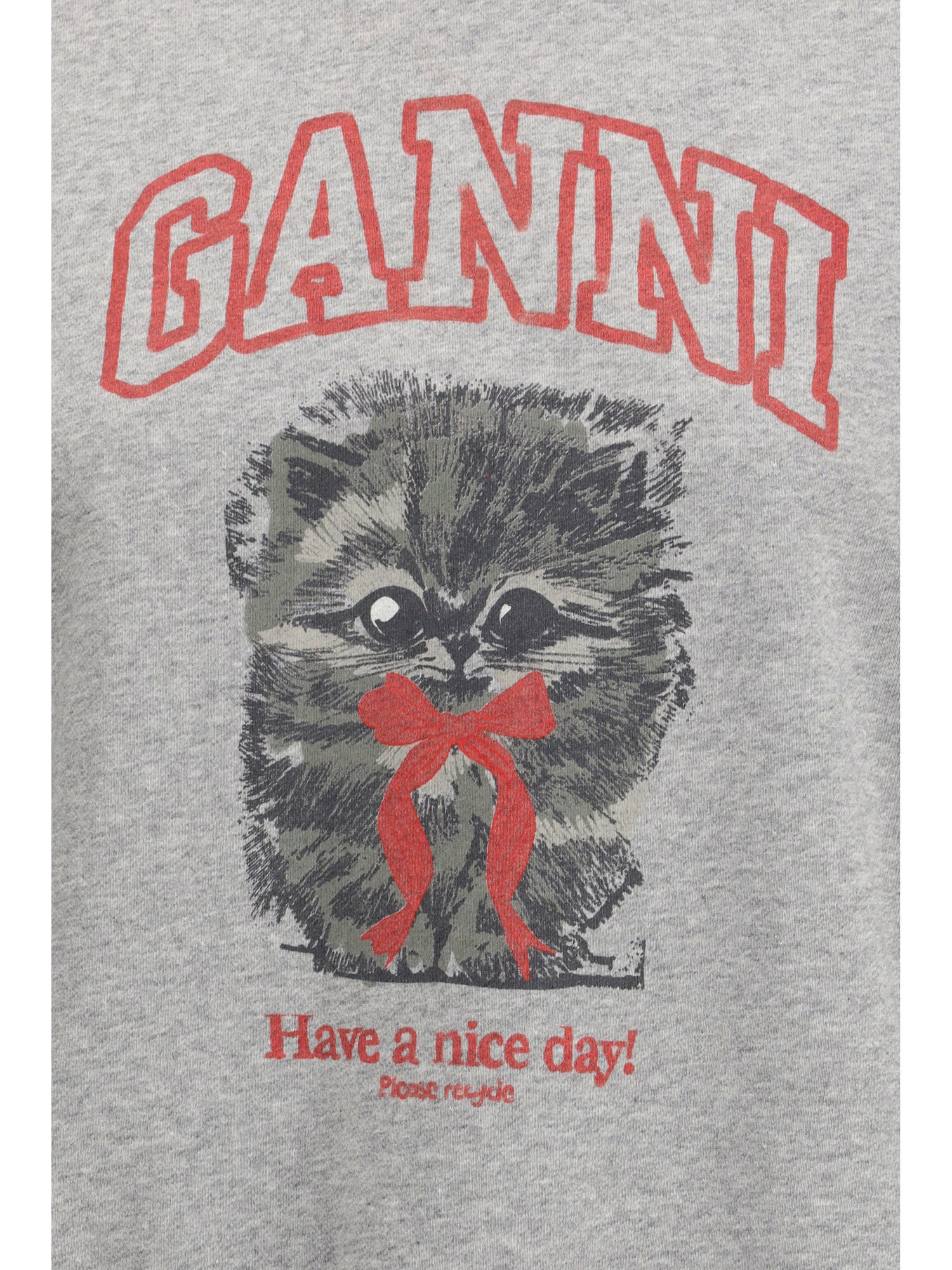 GANNI L kitty sweatshirt