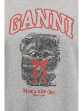 GANNI L kitty sweatshirt