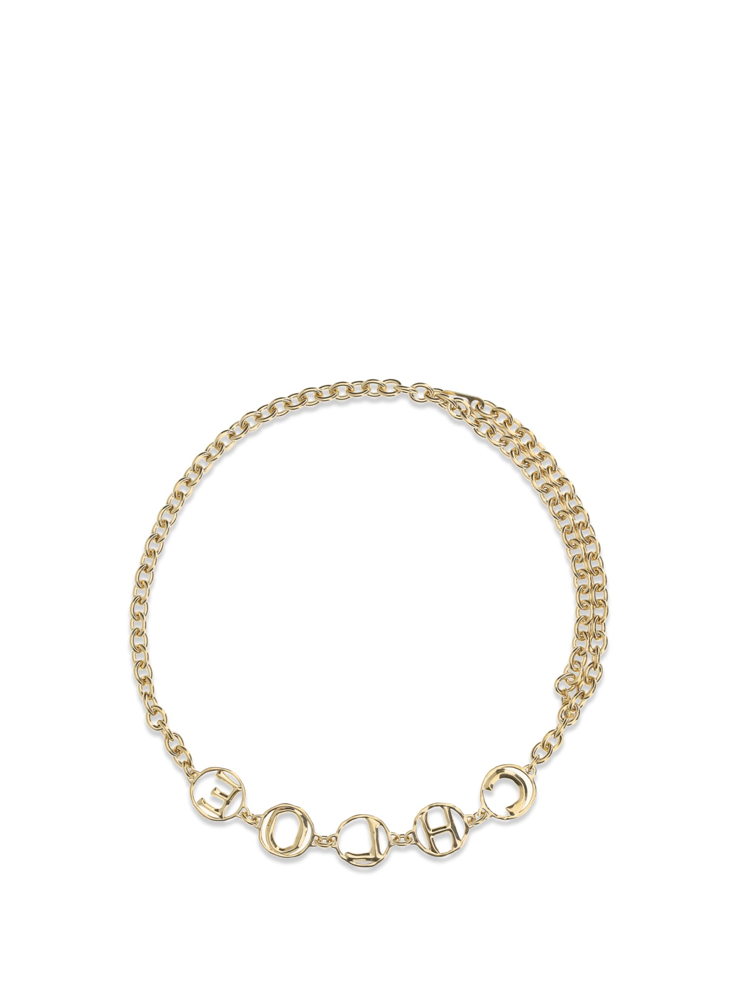 CHLOÉ OS script jewel belt
