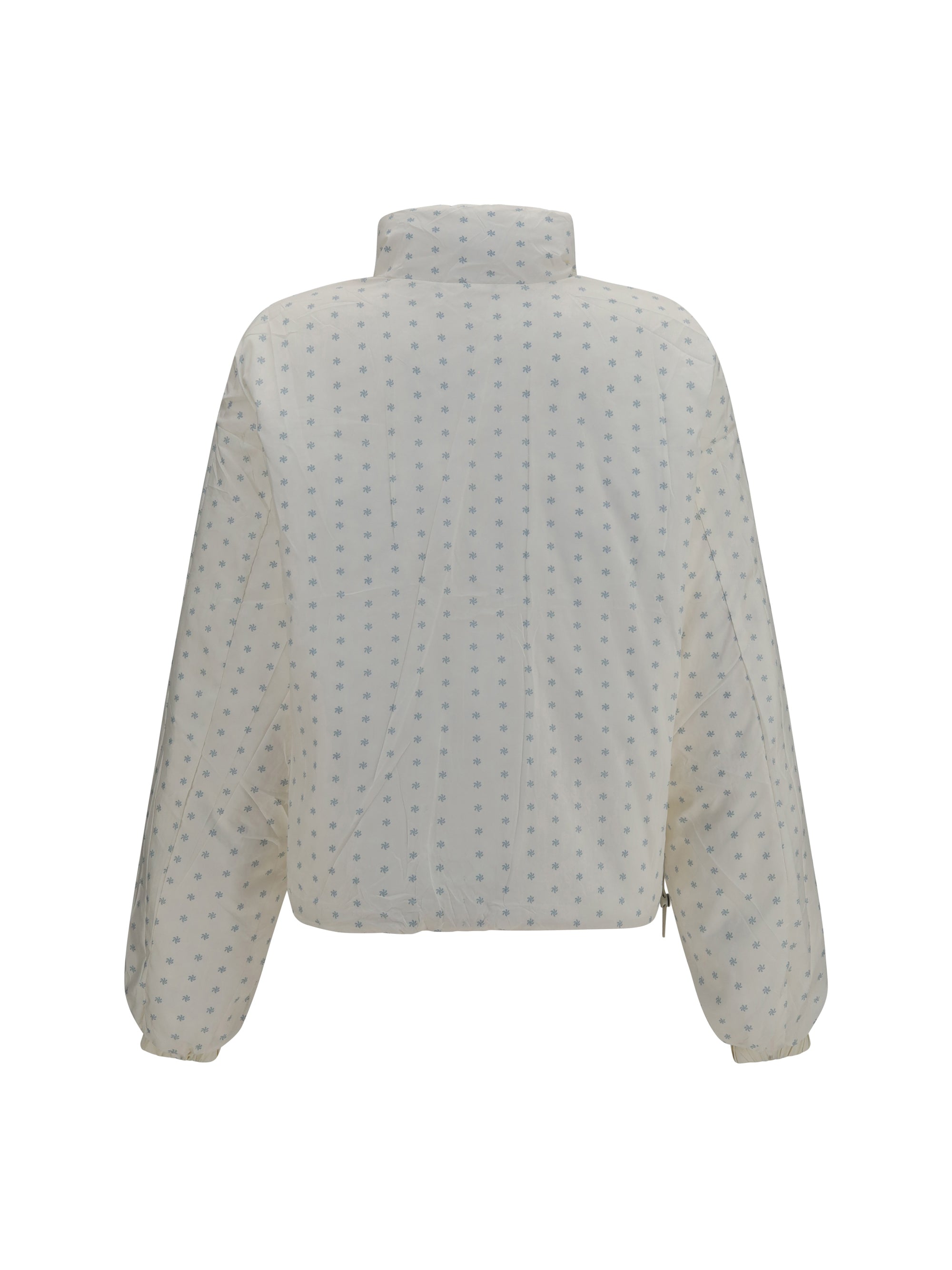 reversible high-neck puffer jacket