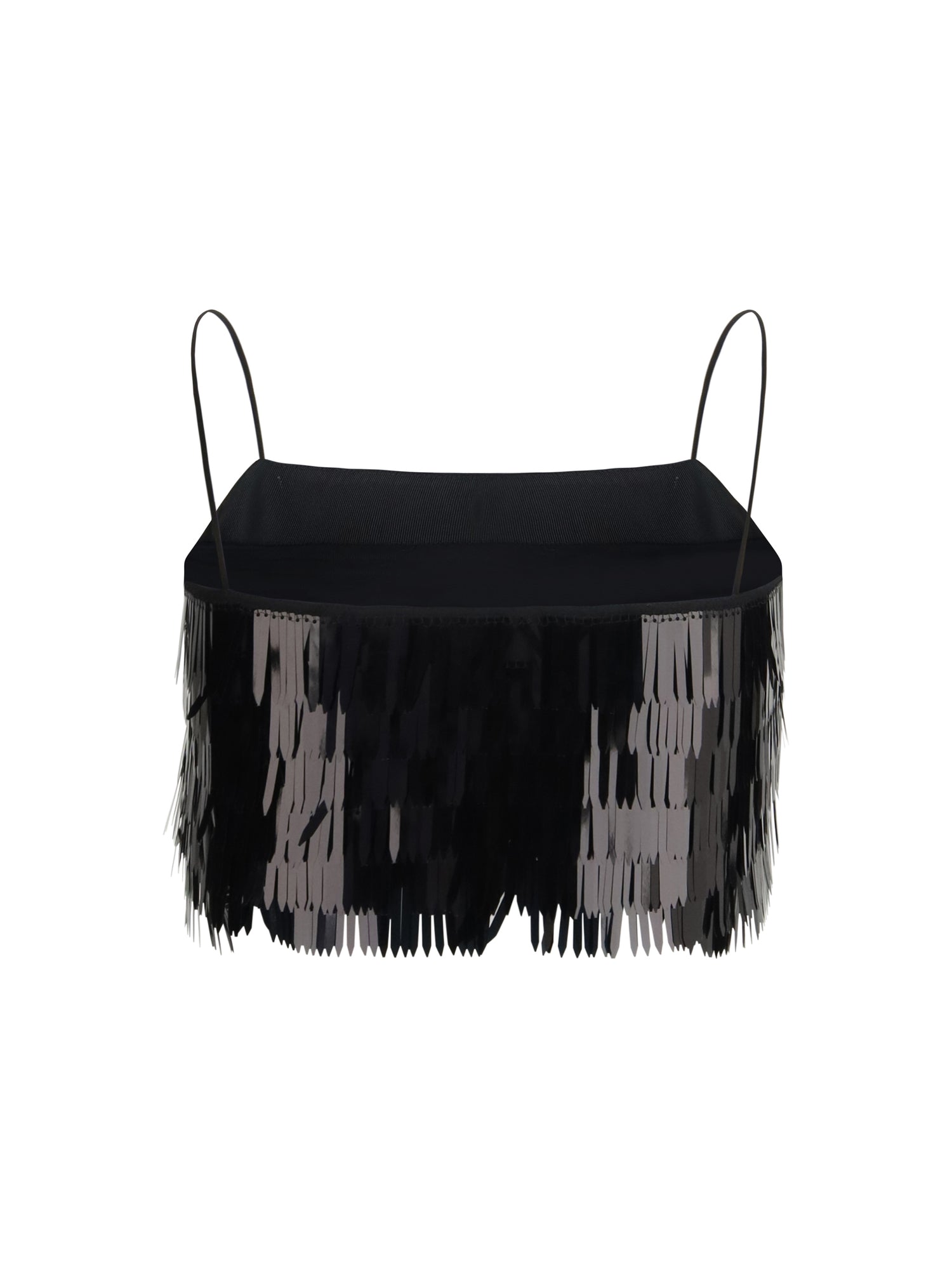 SELF-PORTRAIT 8 sequin top