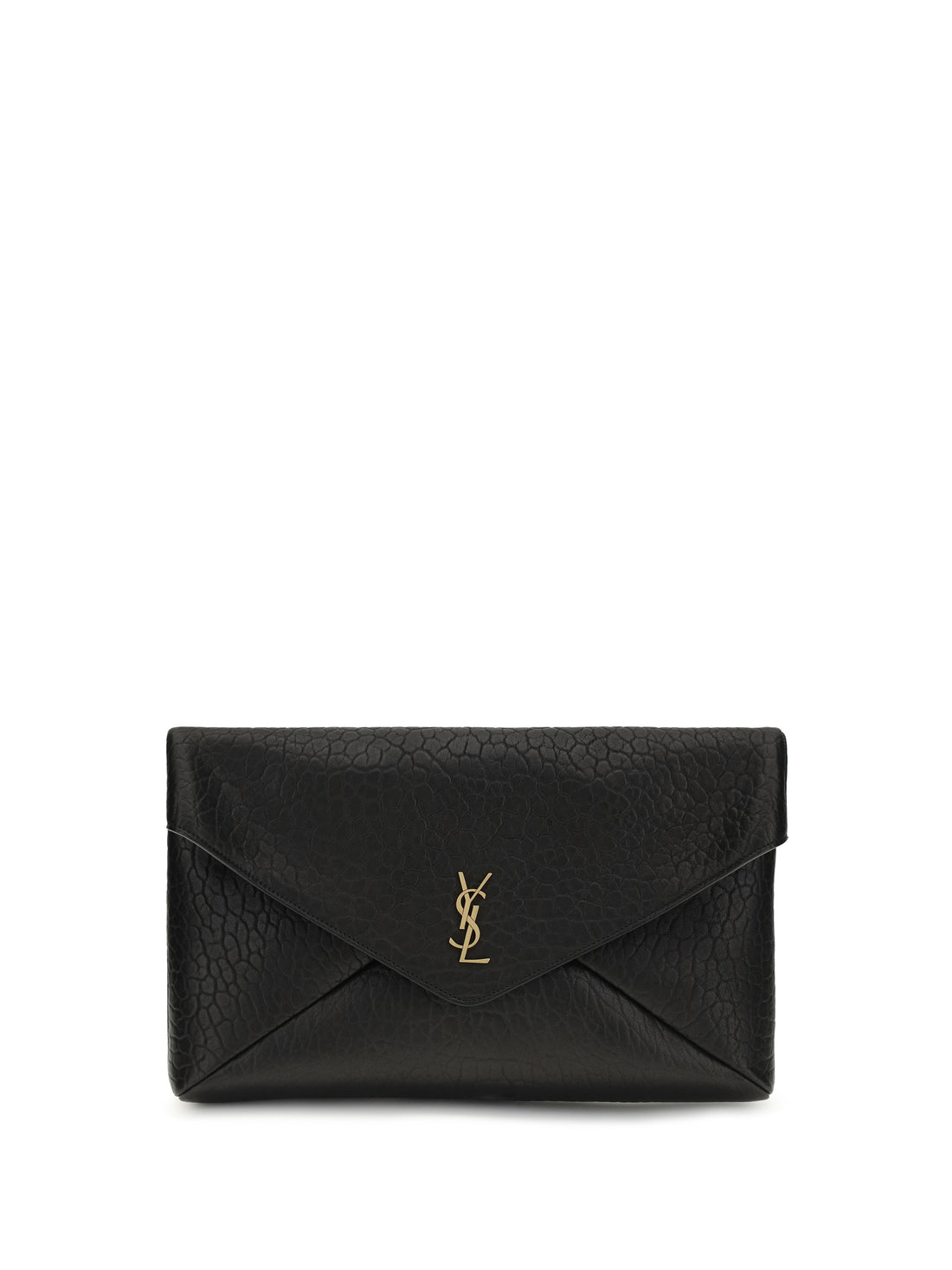 SAINT LAURENT OS cassandre clutch bag