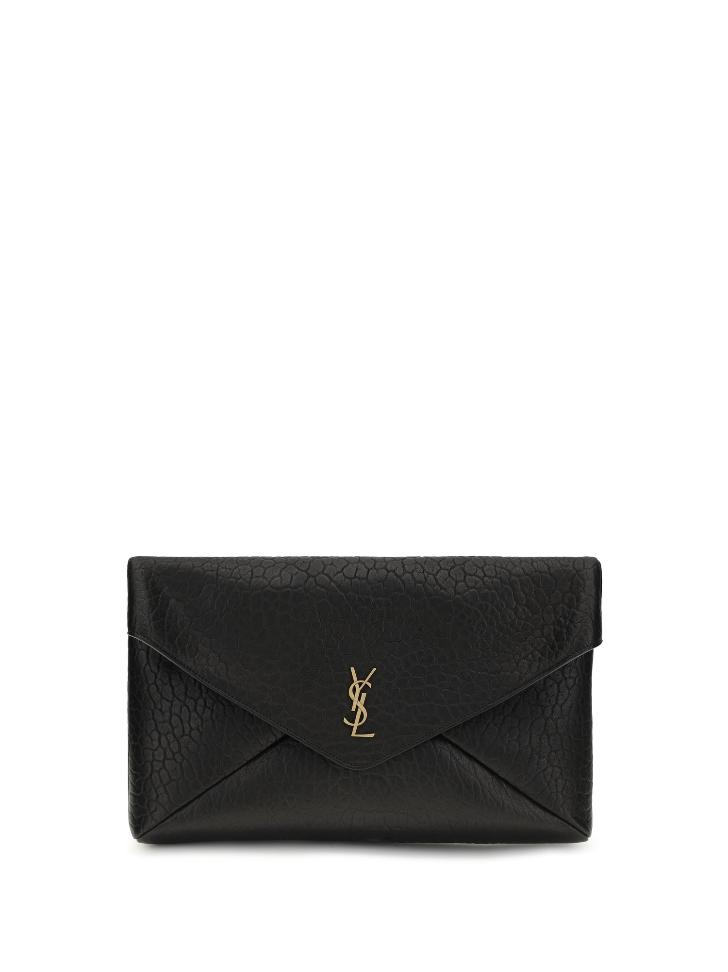 SAINT LAURENT OS cassandre clutch bag