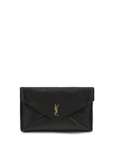 SAINT LAURENT OS cassandre clutch bag