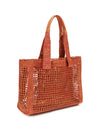 east-west summer banana raffia tote bag