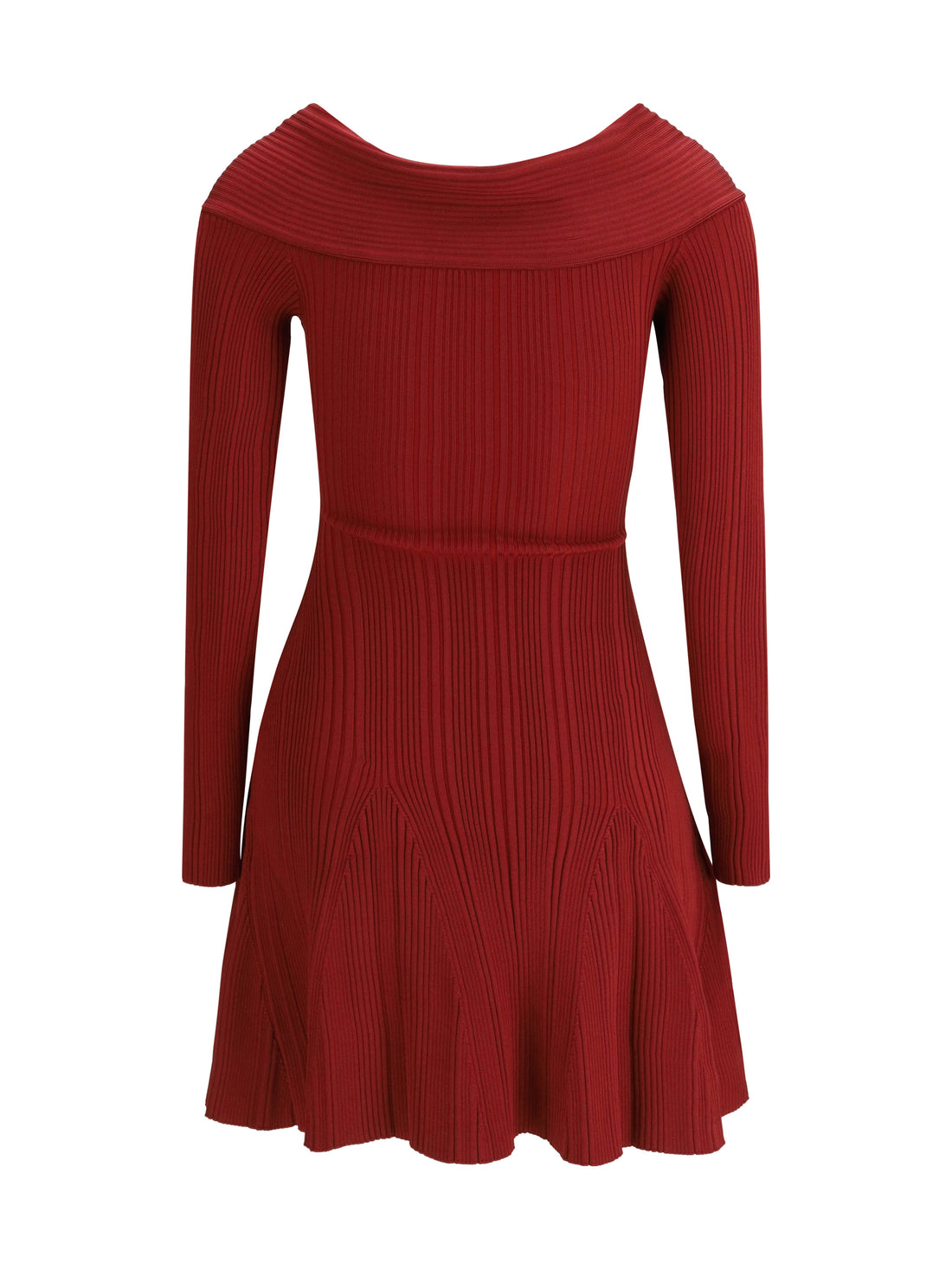 SELF-PORTRAIT M viscose knit mini dress