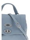 saeta baby leather postina handbag
