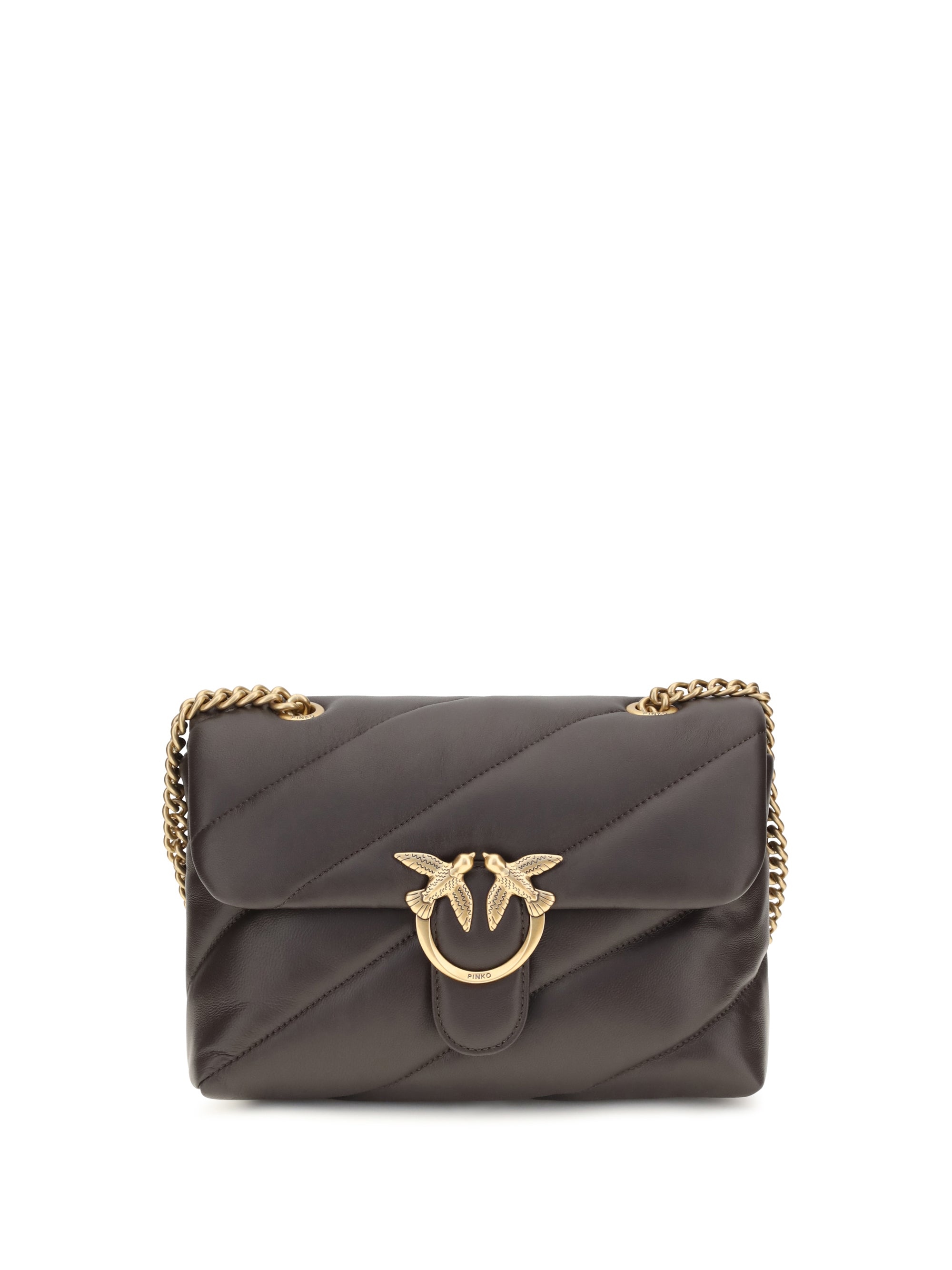 love classic leather shoulder bag