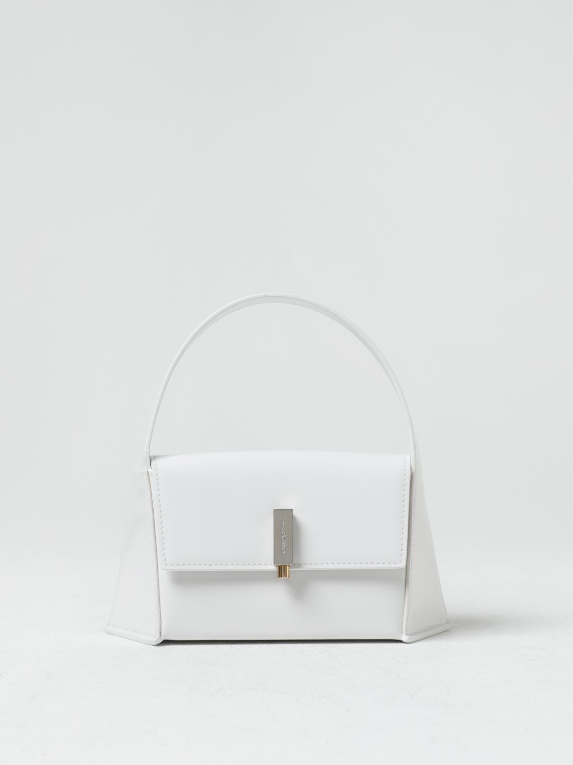 prisma mini bag in brushed leather