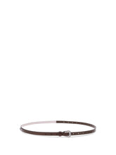 BRUNELLO CUCINELLI M leather belt