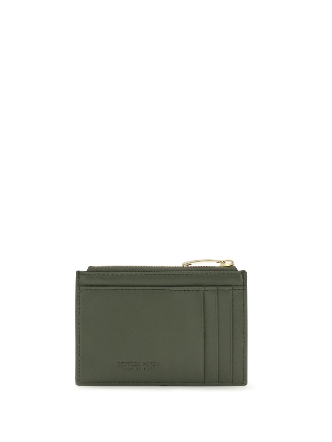 BOTTEGA VENETA OS intrecciato zip cardholder