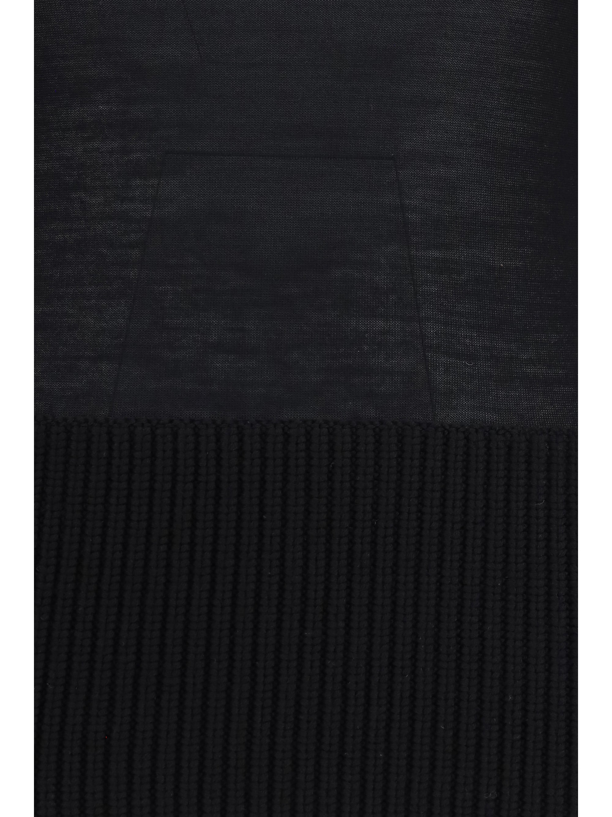 merino wool crewneck top