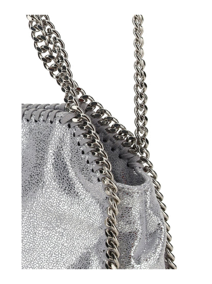 STELLA MCCARTNEY OS tiny shaggy tote shoulder bag
