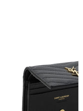SAINT LAURENT OS cassandre matelassé card holder
