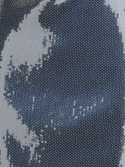 COPERNI 36 ruched sequin-embellished gown