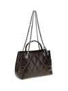 small fleming leather tote bag