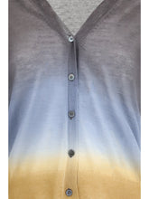 MIRROR IN THE SKY L gradient effect surya henley cardigan