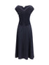 ALAIA 38 wool shaping dress