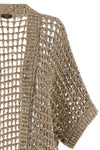 tricot aurea cotton webbing cardigan