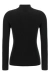 the peserico sweater in pure virgin wool stands out for an all-over ribbed workm