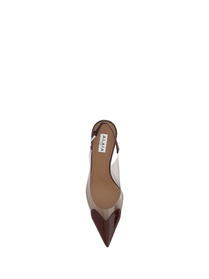 ALAIA 36 le coeur pumps 