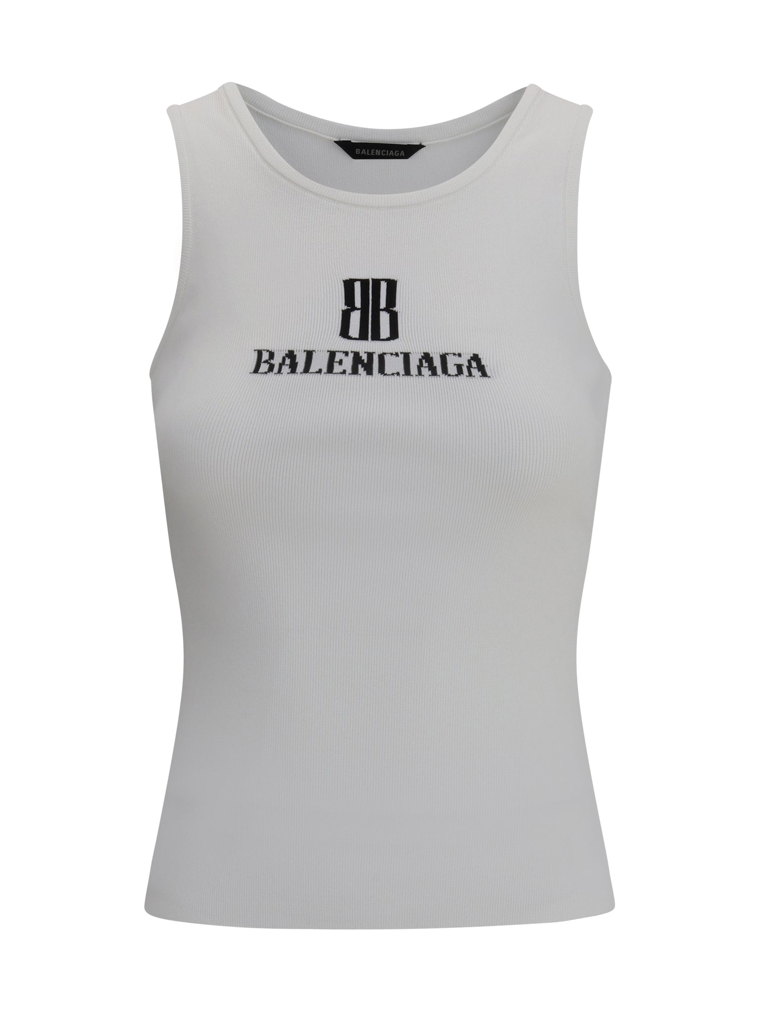 BALENCIAGA L logoed top