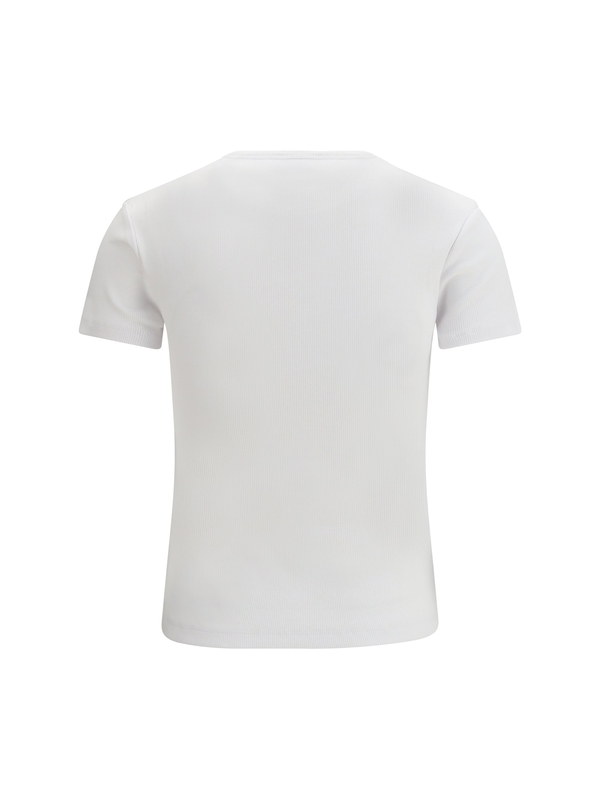 off stamp rib basic t-shirt