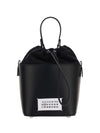 leather bucket bag