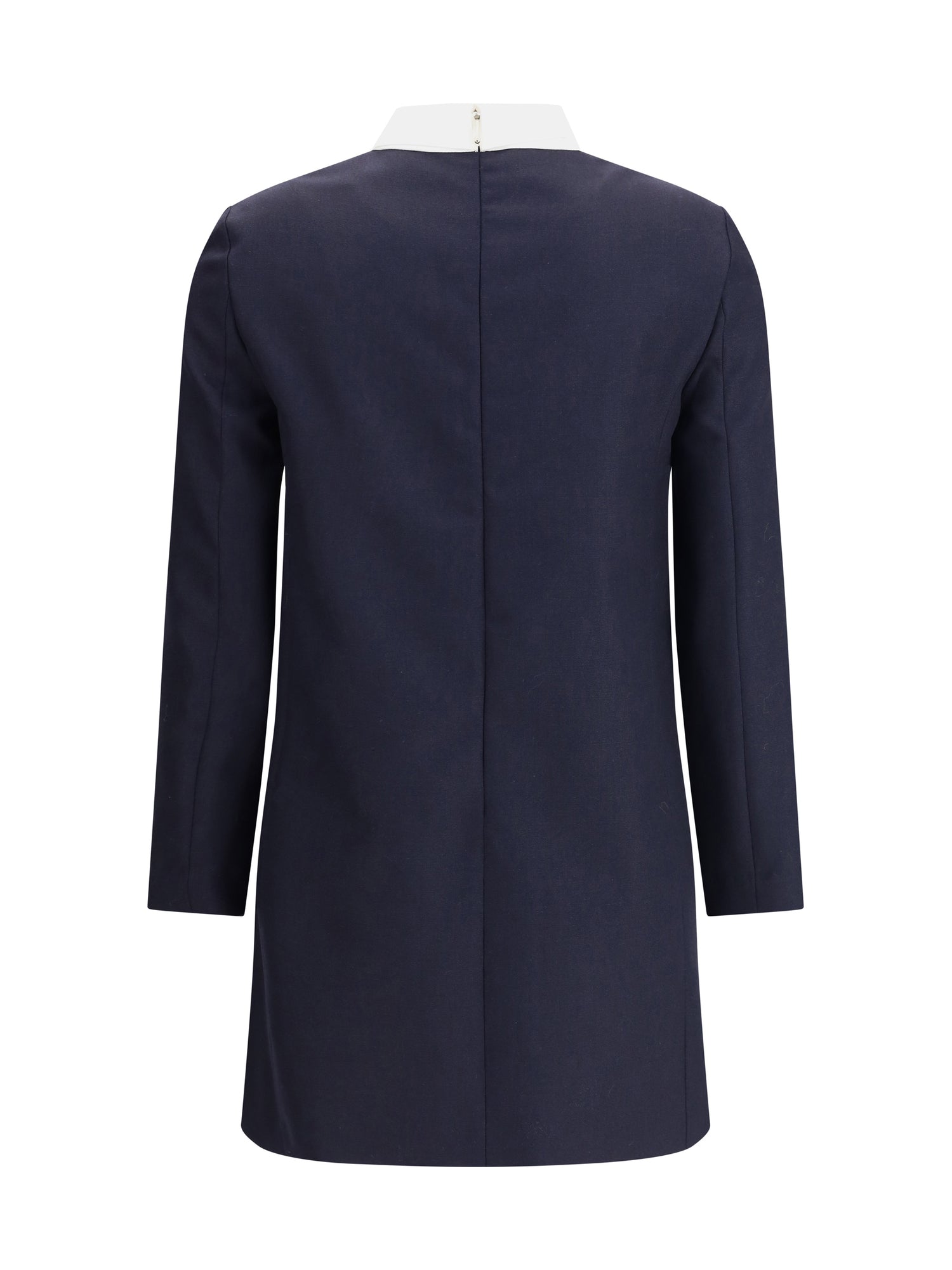 THOM BROWNE 40 high wool suiting shift dress
