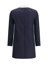 THOM BROWNE 40 high wool suiting shift dress