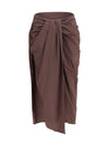 pareo skirt in stretch muslin