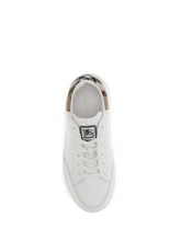 BURBERRY 36 leather set sneakers