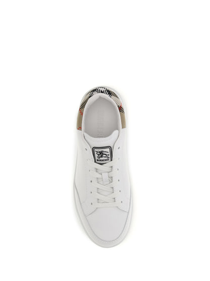 BURBERRY 36 leather set sneakers