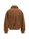 suede bomber jacket