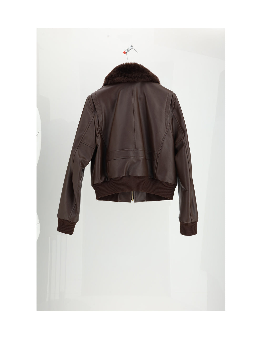 CELINE 38 blouson aviateur col amovible