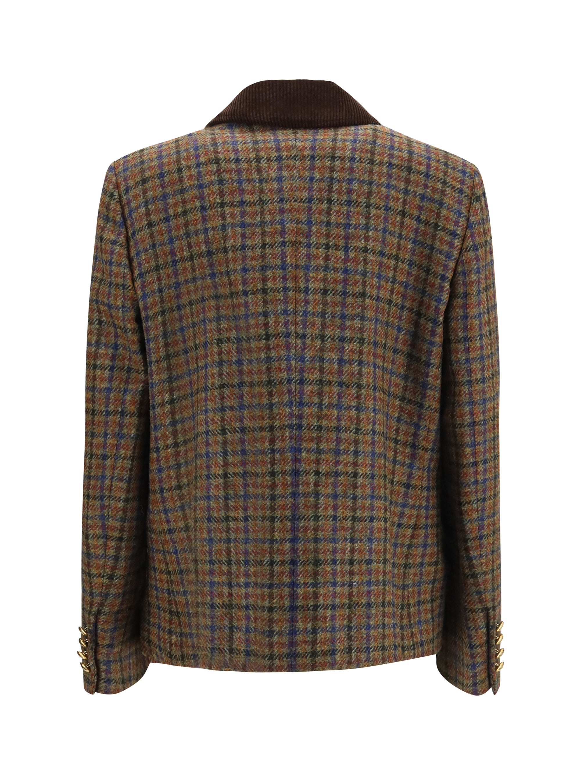 blazer shelley in wool blend tweed