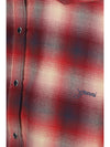 cotton flannel check shirt