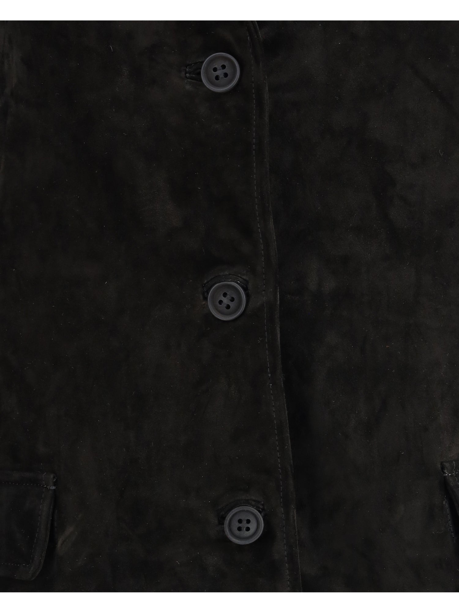 SALVATORE SANTORO 44 suede leather jacket