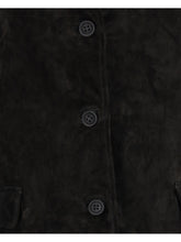 SALVATORE SANTORO 44 suede leather jacket