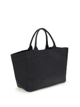 GANNI OS xxl canvas tote bag